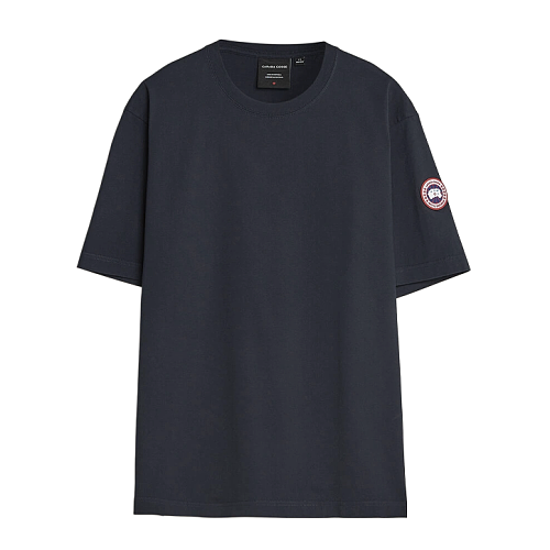 Canada Goose Logo Crew-Neck Short-Sleeve T-Shirt
