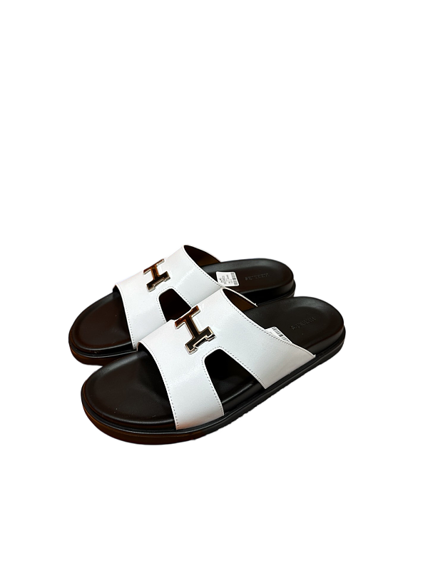 Hermès Oran Cowhide H-shaped SlippersItem ID