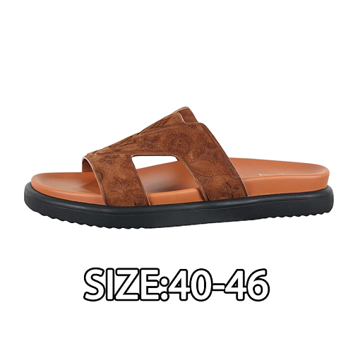 Louis Vuitton Mules Flip-flops Caramel Brown
