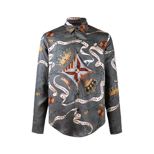 Printed Silk Shirt