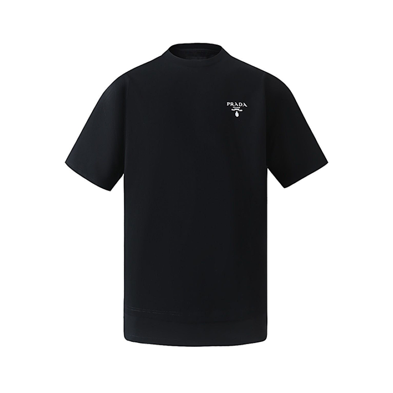 Classic Logo Trim Crew Neck Short-Sleeve T-Shirt