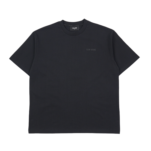 First Generation Black Letter Print Short-Sleeve Shirt