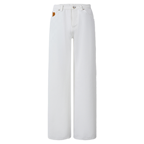 Embroidered Skateboard Jeans