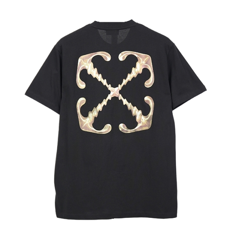 Distressed Metal Anchor Print Short-Sleeve T-Shirt