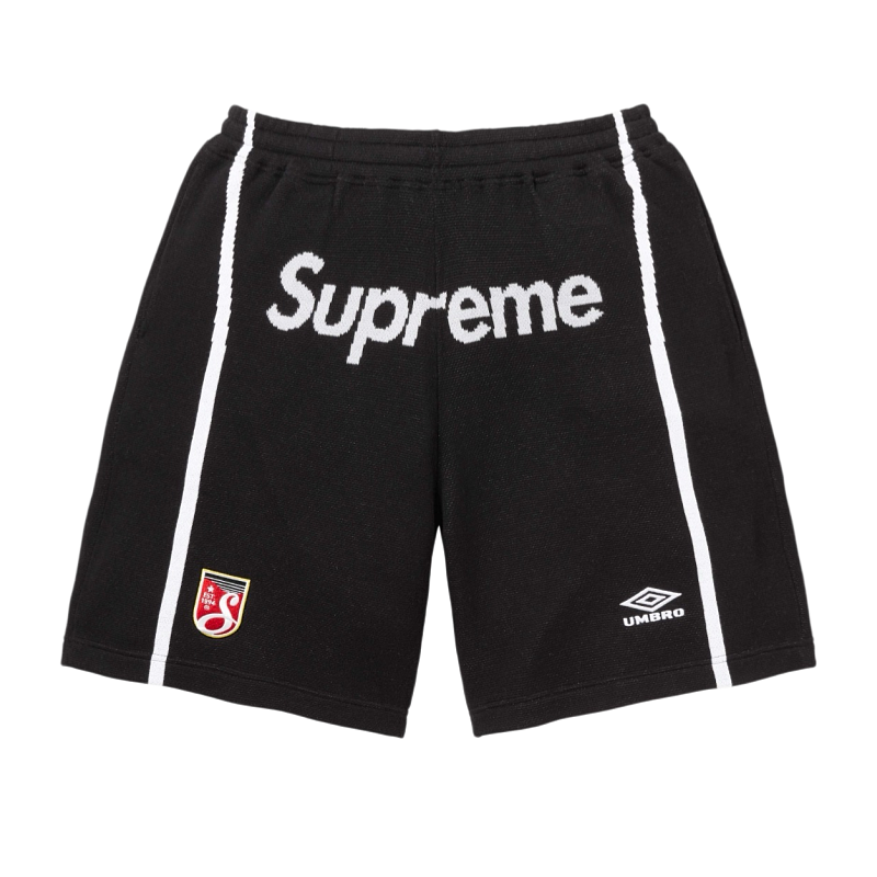 Supreme Patchwork Knit American Football Shorts