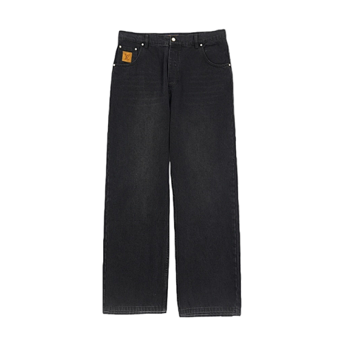 Monogrammed Letter Jeans
