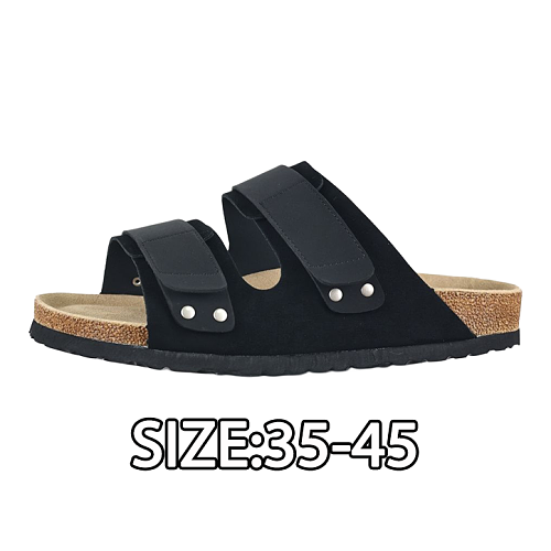Birkenstock Velcro Flip-flops Black