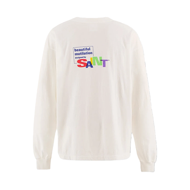 Colorful Irregular Print Long Sleeve