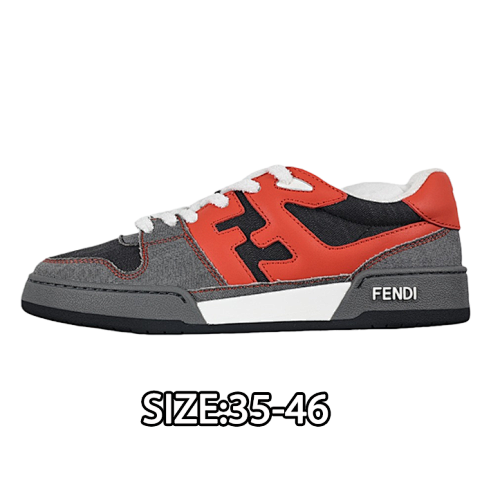 Fendi Match Sneakers Low Cut Sneakers