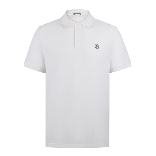 Logo Button Short-Sleeve Polo Shirt