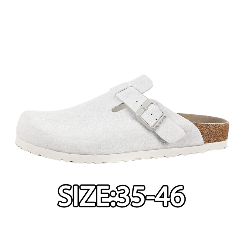 Birkenstock Baotou Half Trailer White Ash