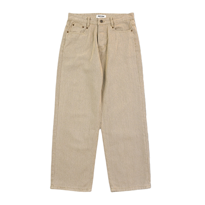 Miu Khaki Casual Jeans