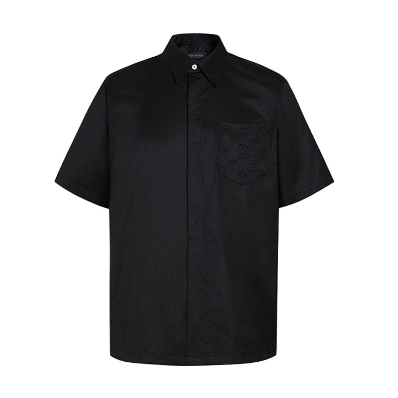 Louis Vuitton 29 Monogram Pocket Short Sleeve Shirt