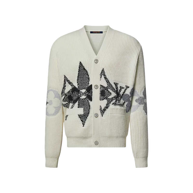Louis Vuitton Monogrammed Jacquard Cardigan Jacket