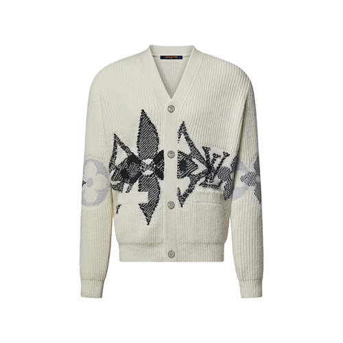 Louis Vuitton Monogrammed Jacquard Cardigan Jacket