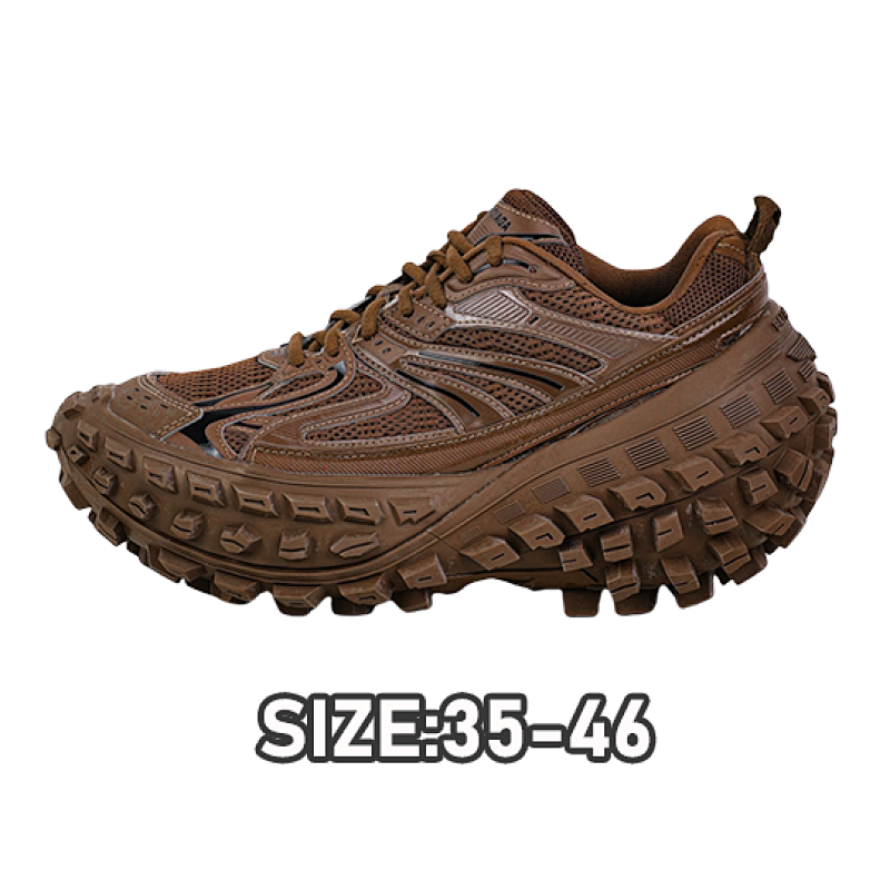 Balenciaga Defender Rubber Platform Sneakers