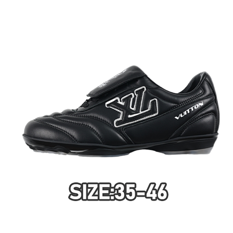 Louis Vuitton L V Lw22 Footprint Sneakers Black