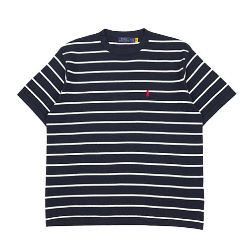 Crew-Neck Short-Sleeve Knit Top