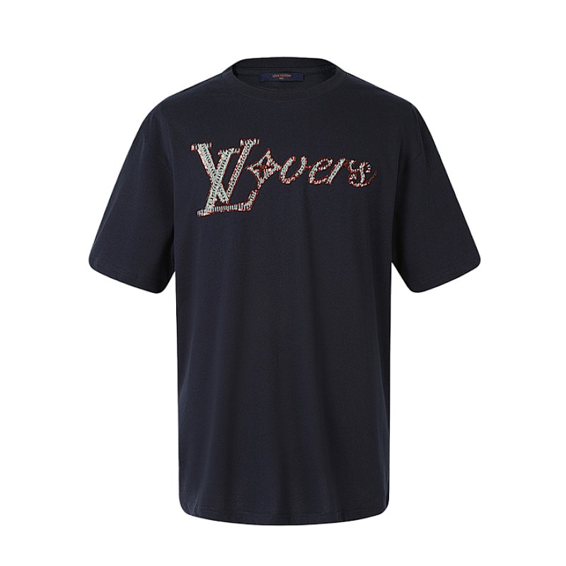 Louis Vuitton L V Letter Short-sleeved T-shirt