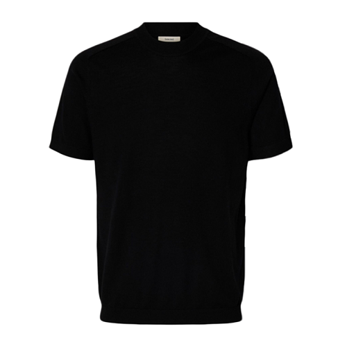 Mulberry Silk Sleeve Patch Short Sleeve