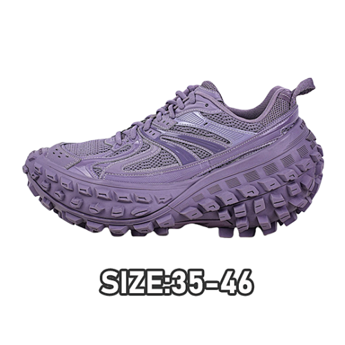 Balenciaga Defender Rubber Platform Sneakers