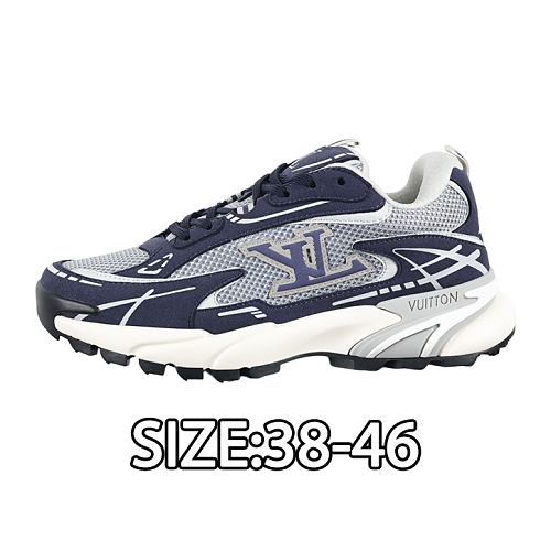 Runner Casual Shoes Blue Gray