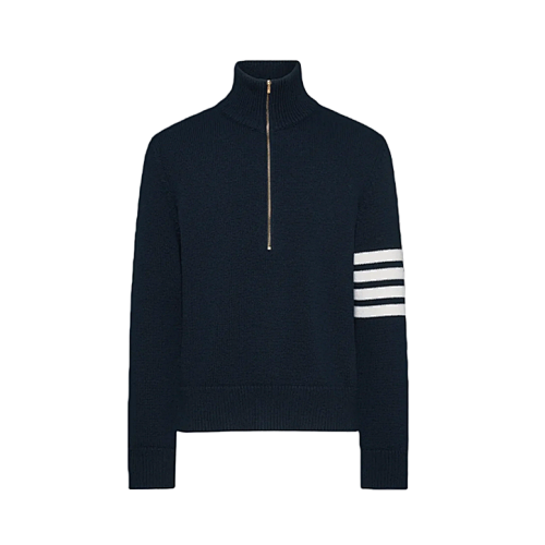 Four-and-a-Half-Zip Sweater