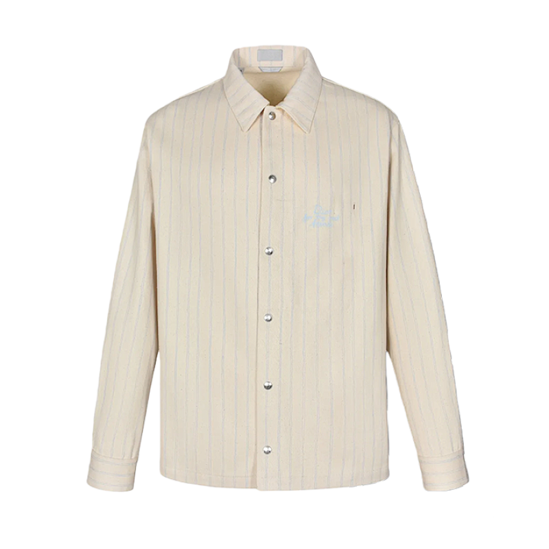 Letter Shirt Jacket