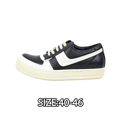 Low-top Black And White