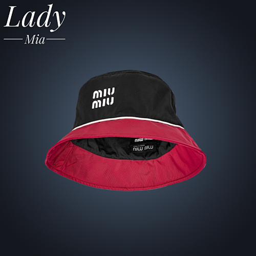 Miu Two-tone Bucket Hat A Fashion Statement