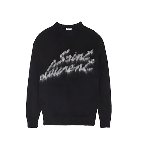 Saint Laurent Y S L Mohair Sweater