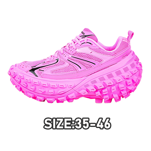 Balenciaga Defender Rubber Platform Sneakers
