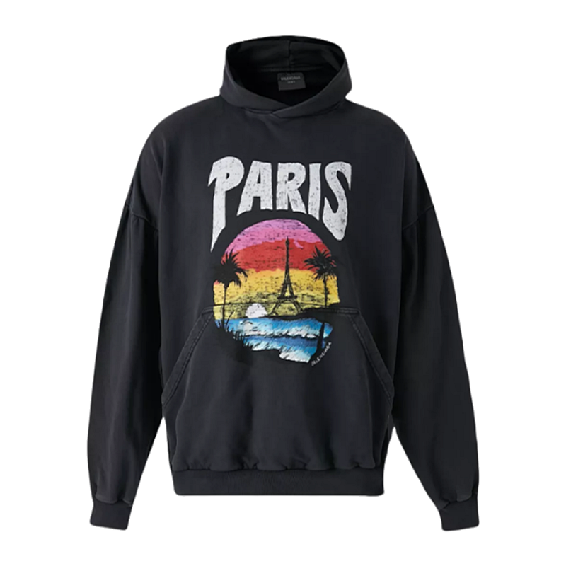 Balenciaga B Alenciaga Hawaiian Hoodie