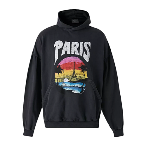 Balenciaga B Alenciaga Hawaiian Hoodie