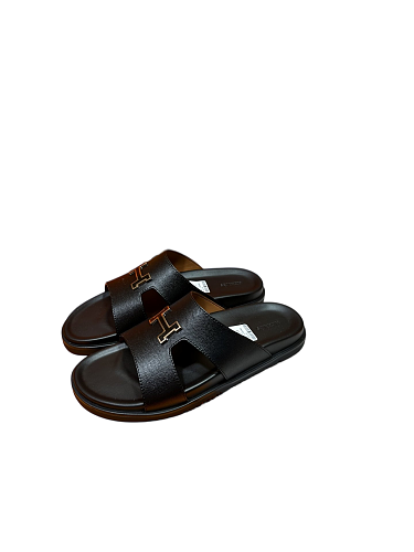 Hermès Oran Cowhide H-shaped SlippersItem ID