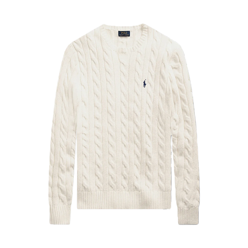 Ruff Crew Neck Knit Sweater IItem ID