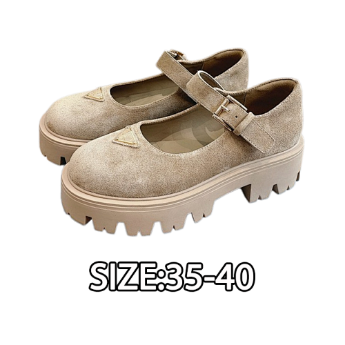 Upper Imported High-Luster Suede Imported Calfskin