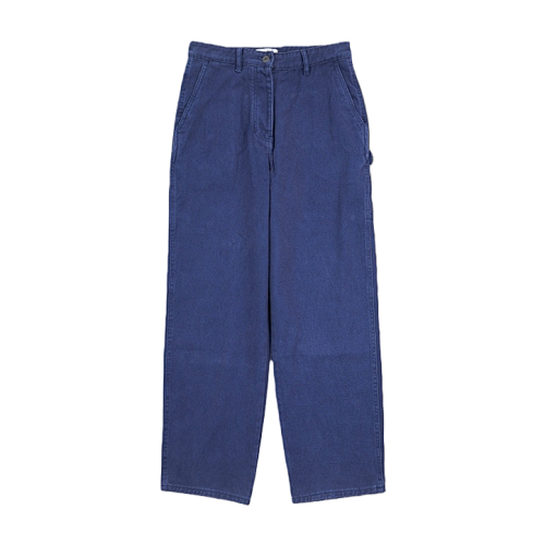 Blue Washed Cargo Pants