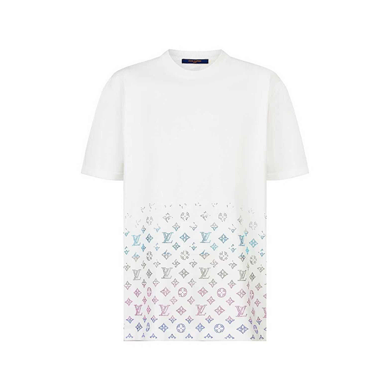 Louis Vuitton Rhinestone Knit Short Sleeve