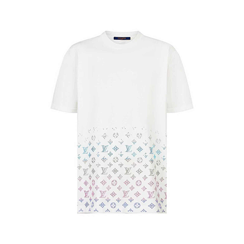 Louis Vuitton Rhinestone Knit Short Sleeve