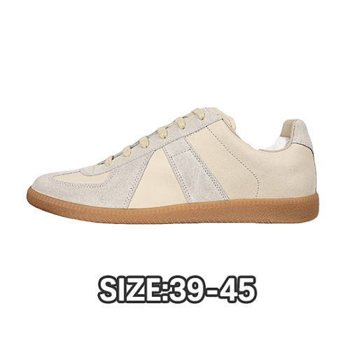 Maison Margiela Calfskin Fashionable German Training Shoes