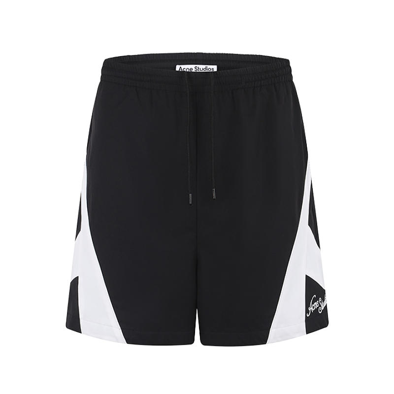 Embroidered Logo Casual Nylon Shorts