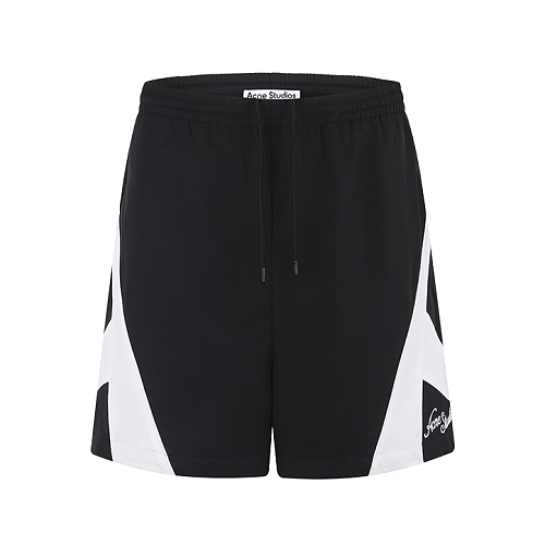 Embroidered Logo Casual Nylon Shorts