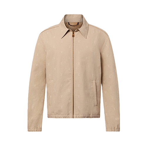 Heavy Mercerized Jacquard Jacket Khaki