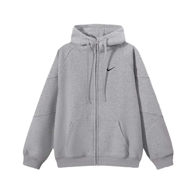 Supreme Sup Nk Collaboration Hooded Jacket With Embroidered Swoosh