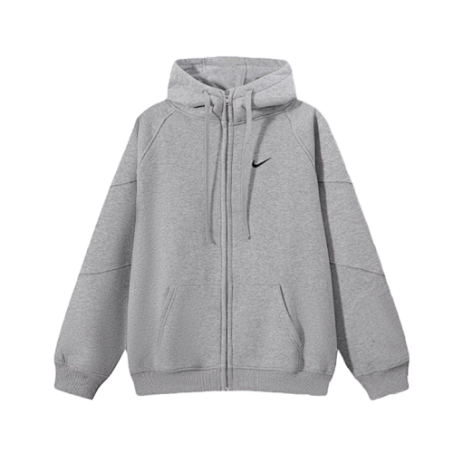 Supreme Sup Nk Collaboration Hooded Jacket With Embroidered Swoosh