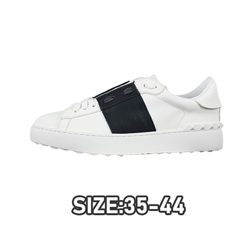 Valentino V Alentino Casual Rivet White Shoes