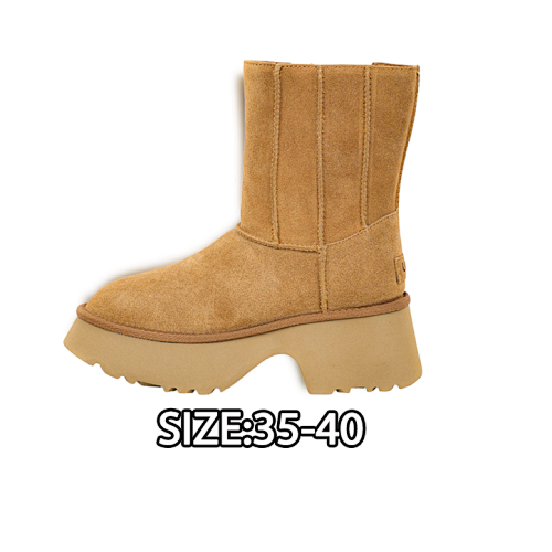 Murloc Platform Pencil Boots Maroon