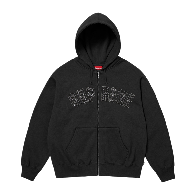 Supreme Zip-up Hoodie Sweatshirt