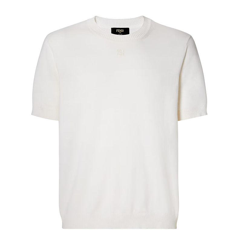 Cashmere Cotton Knit Short Sleeve
